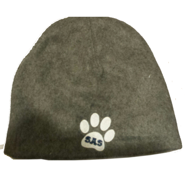 30 Polar fleece Beanie Paw Logo