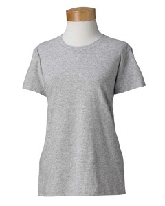 107 - Light Grey Female Cotton Tee