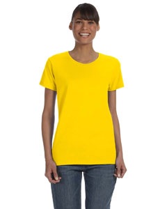 116 - Yellow Female Cotton Tee