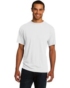 179 - White Poly Male Tee