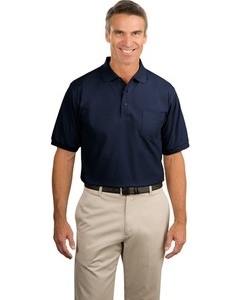 253 - Navy Blue Male Polo w pocket