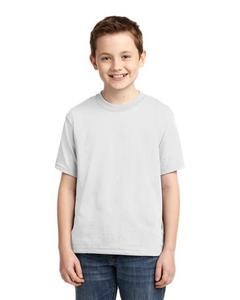 318 - White Youth 5050 Tee