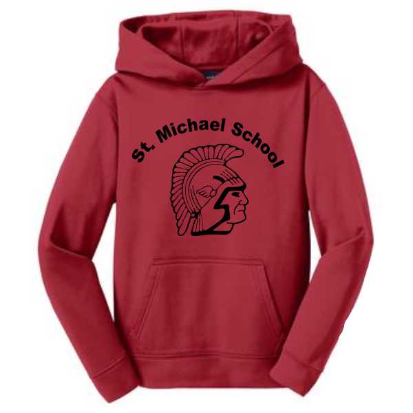 6 Youth Fleece Hoodie (YST244)
