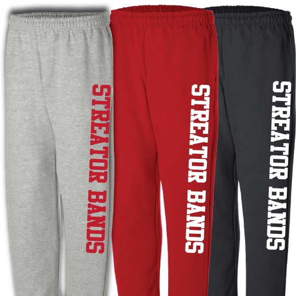 Open Bottom Sweatpants with pockets