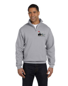 Adult Quarter Zips<P>Shown in Light Steel<P/>