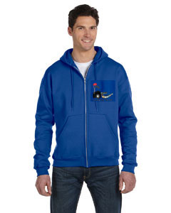 Adult Full Zips<P>Shown in Royal Blue<P/>