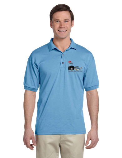 Adult Polo Shirts<P>Shown in Carolina Blue<P/>