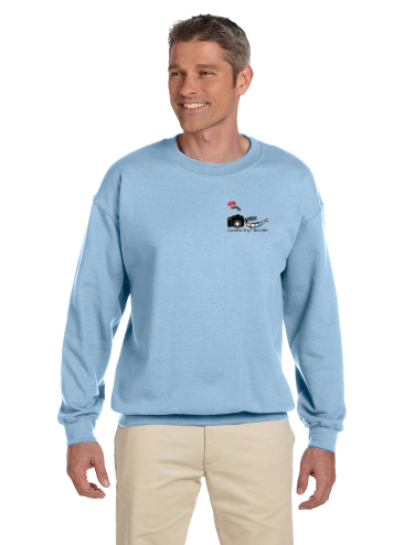 Adult Crewneck<P>Shown in Light Blue<P/>