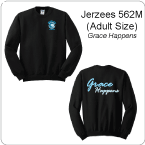Mens 562M Crewneck - Grace Happens
