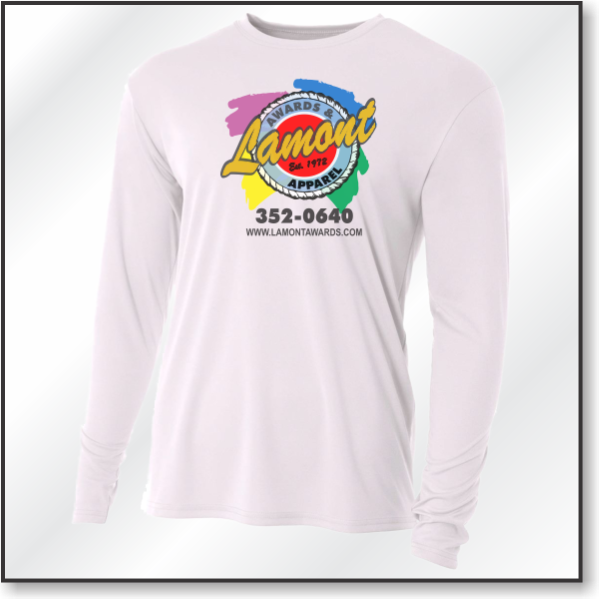 LAA03N3165FF A4 Long Sleeve Cooling Performance Crew Shirt