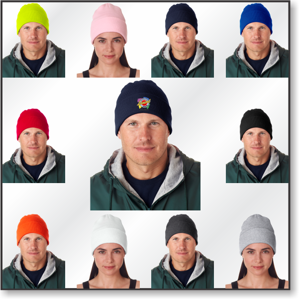 LAA06U8130 Knit Beanie with Cuff