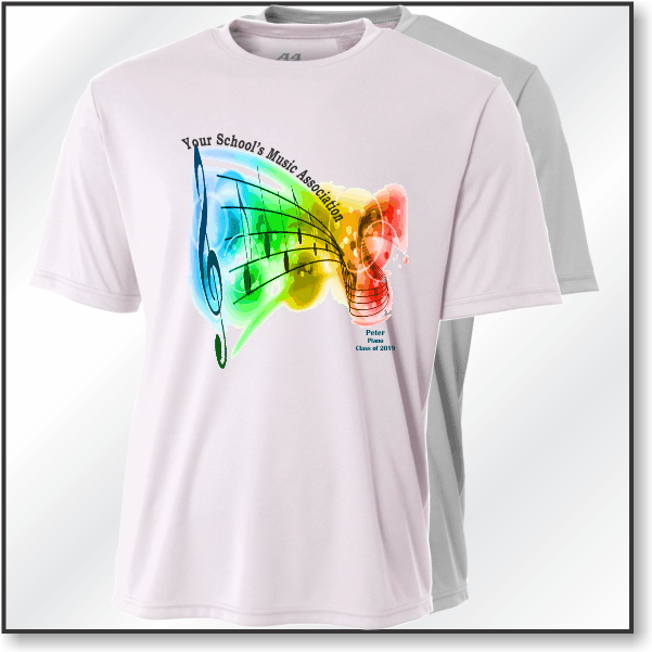 A4 Performance Tee - Design 1 - Unlisted Instrument