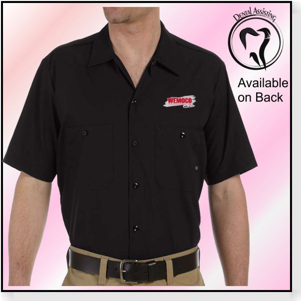 LS535LC Dickies Men's 4.25 oz. Industrial Short-Sleeve Work Shirt