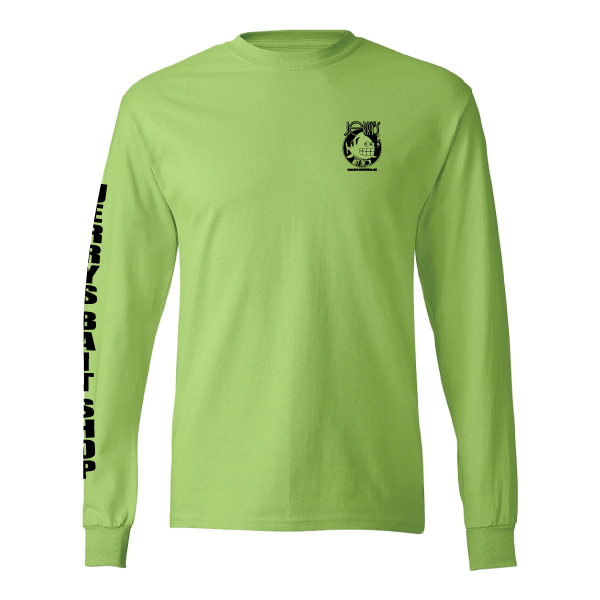  2) Beer Drinker Lime Long Sleeve