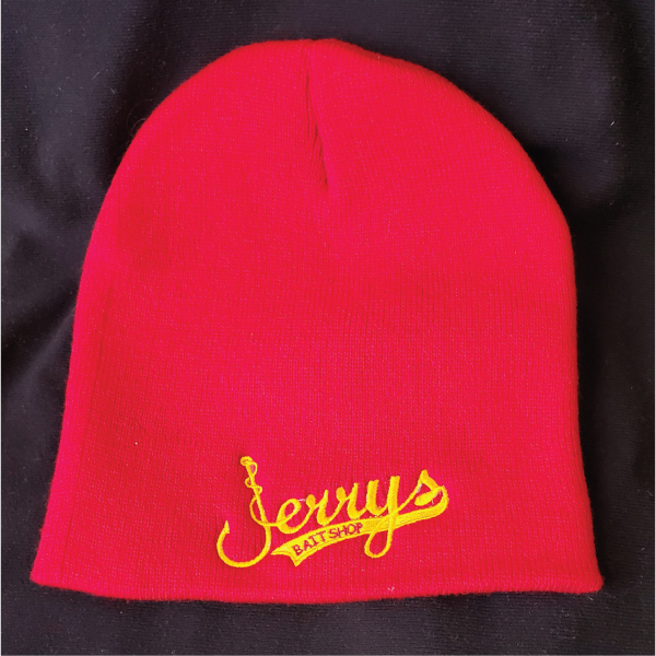 17) Jerry's 8" Red Beanie