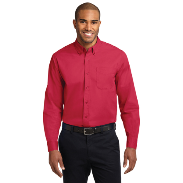  7) Mens Long Sleeve Twill Shirt (806S)