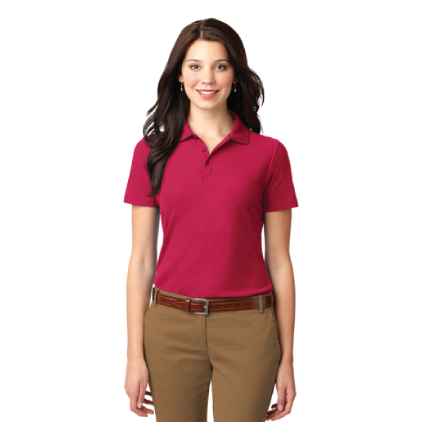 10) Ladies Stain-Resistant Polo (015L)