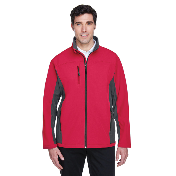 15) Mens Soft Shell Colorblock Jacket (799D)