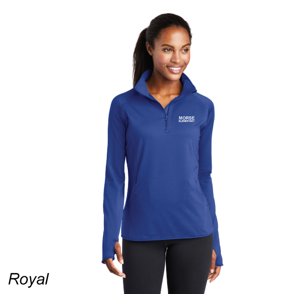 08 Ladies Sport-Wick Stretch 1/2-Zip Pullover