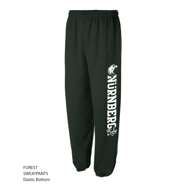 24) Sweatpants  Old School Elastic Bottom