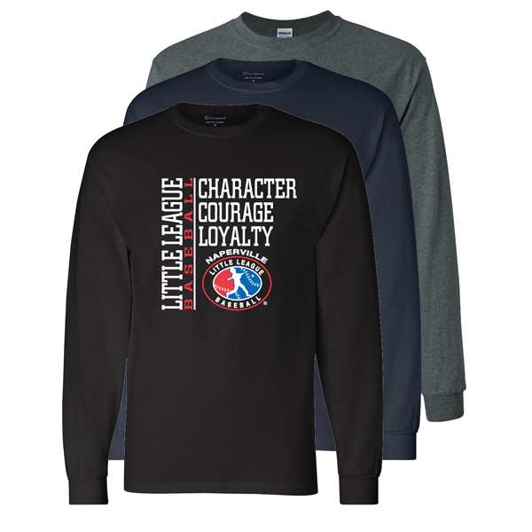 Long Sleeve T-shirt, Character, Courage, Loyalty