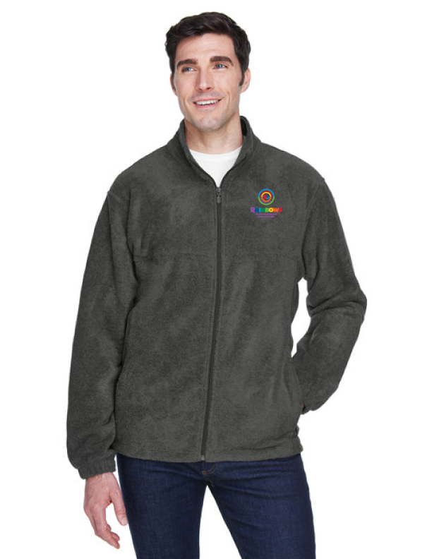 007 M990 Harriton Men's 8 oz. Full-Zip Fleece