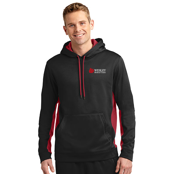 025 ST235 Fleece Colorblock Hooded Pullover