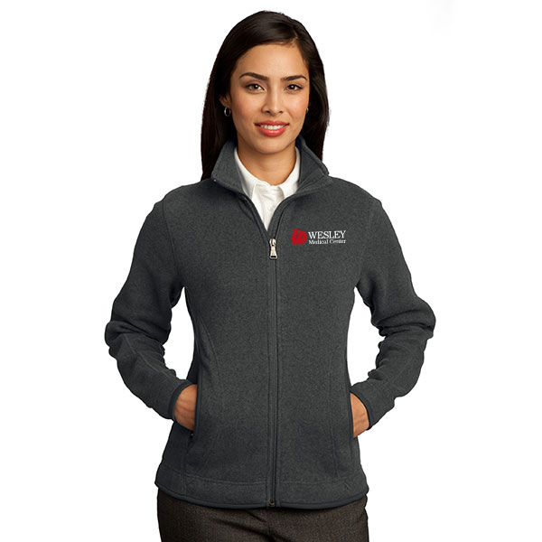 033 RH55 Ladies Sweater Fleece Full-Zip Jacket