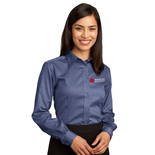 009 RH250 Ladies Non-Iron Pinpoint Oxford