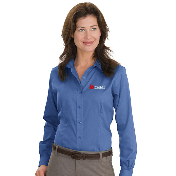010 RH47 Ladies Nailhead Non-Iron Button-Down Shirt
