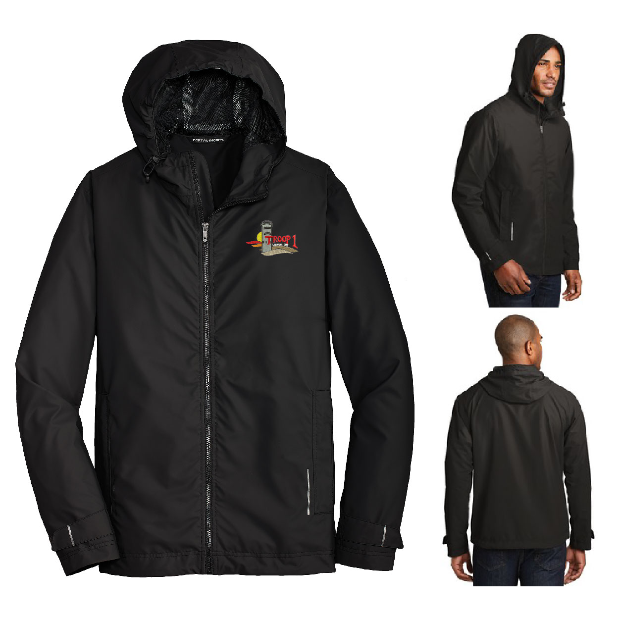 A - J7710 Adult Rain Slicker