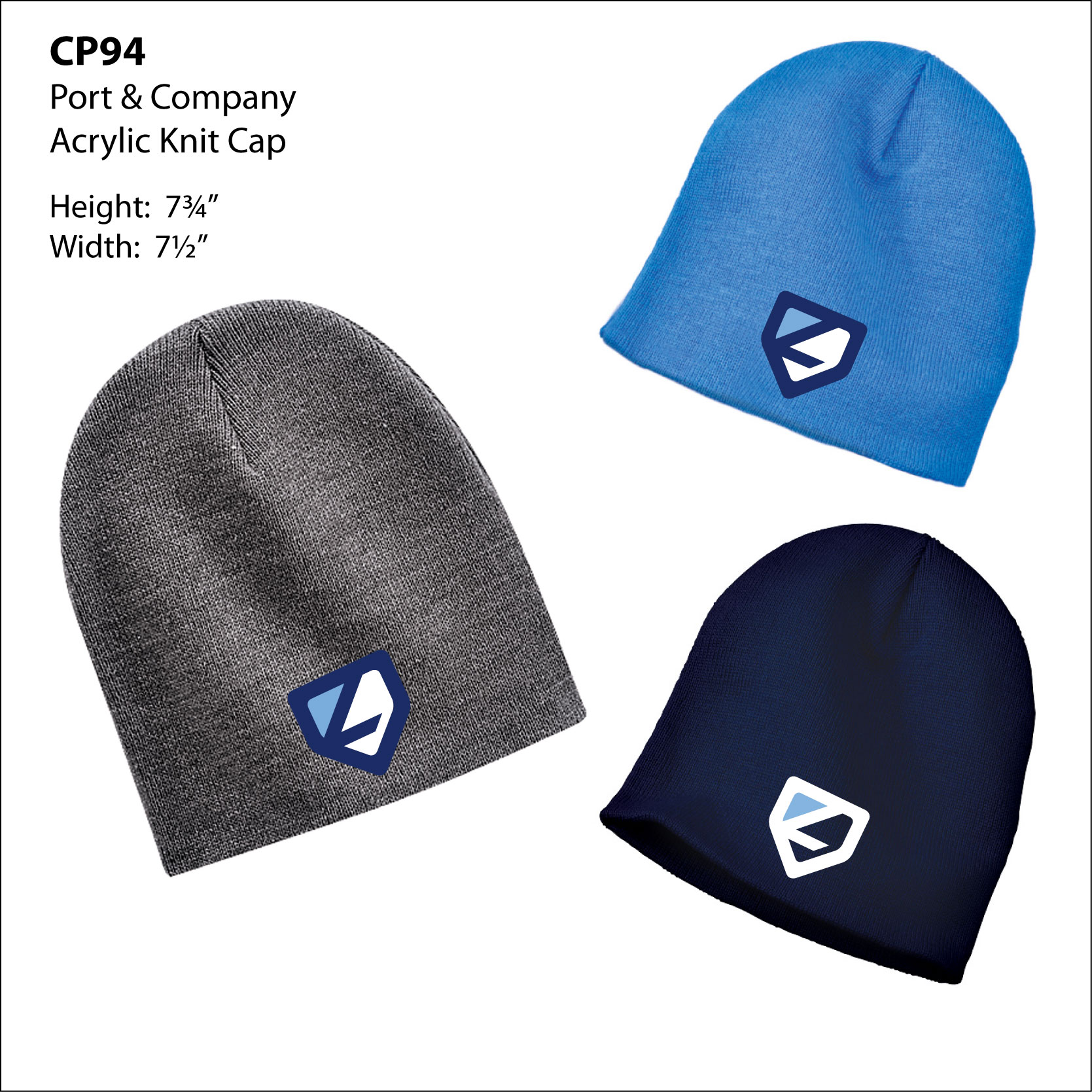 W- CP94 Acrylic Knit Cap