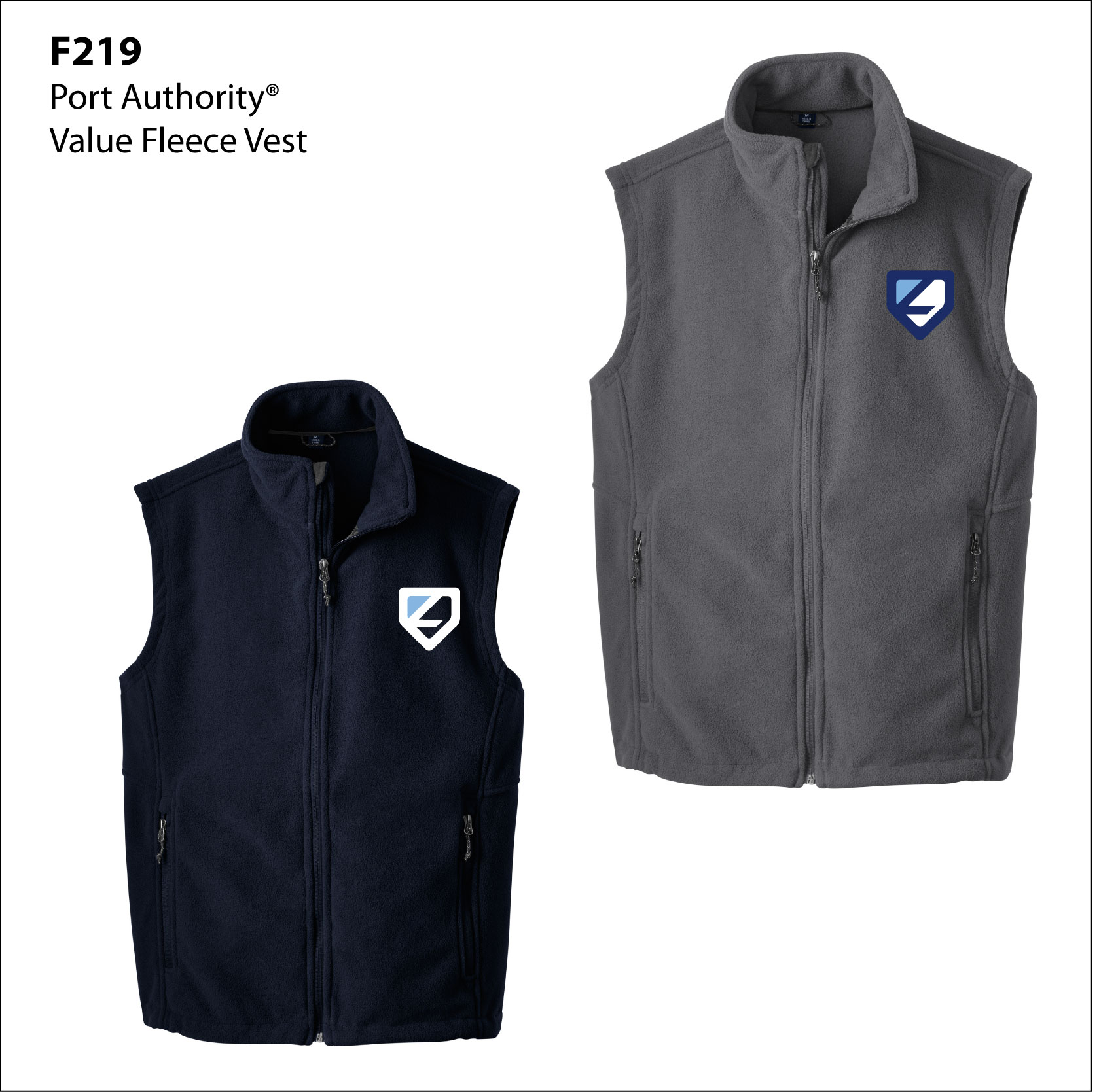 G- F219 ADULT Fleece Vest