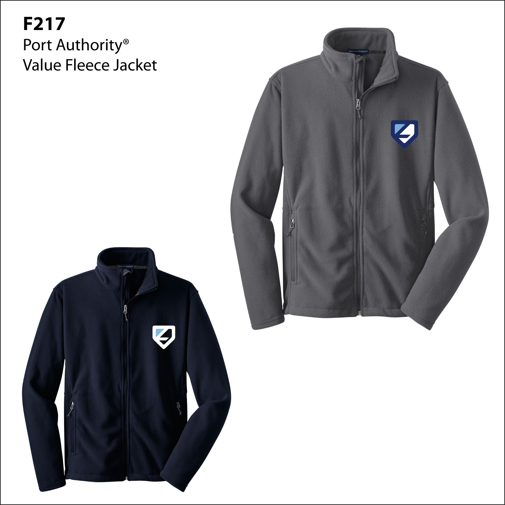D- F217 ADULT Fleece Jacket