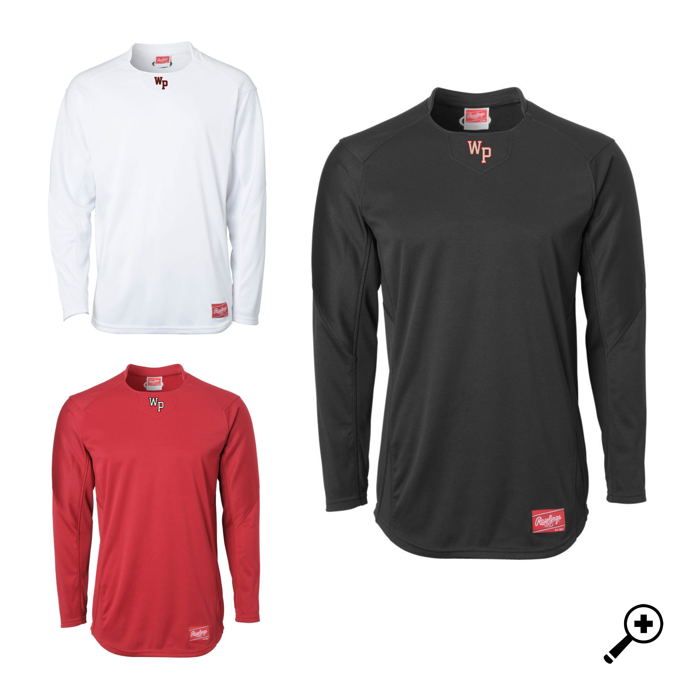 S- Rawlings Mens Dugout Pullover
