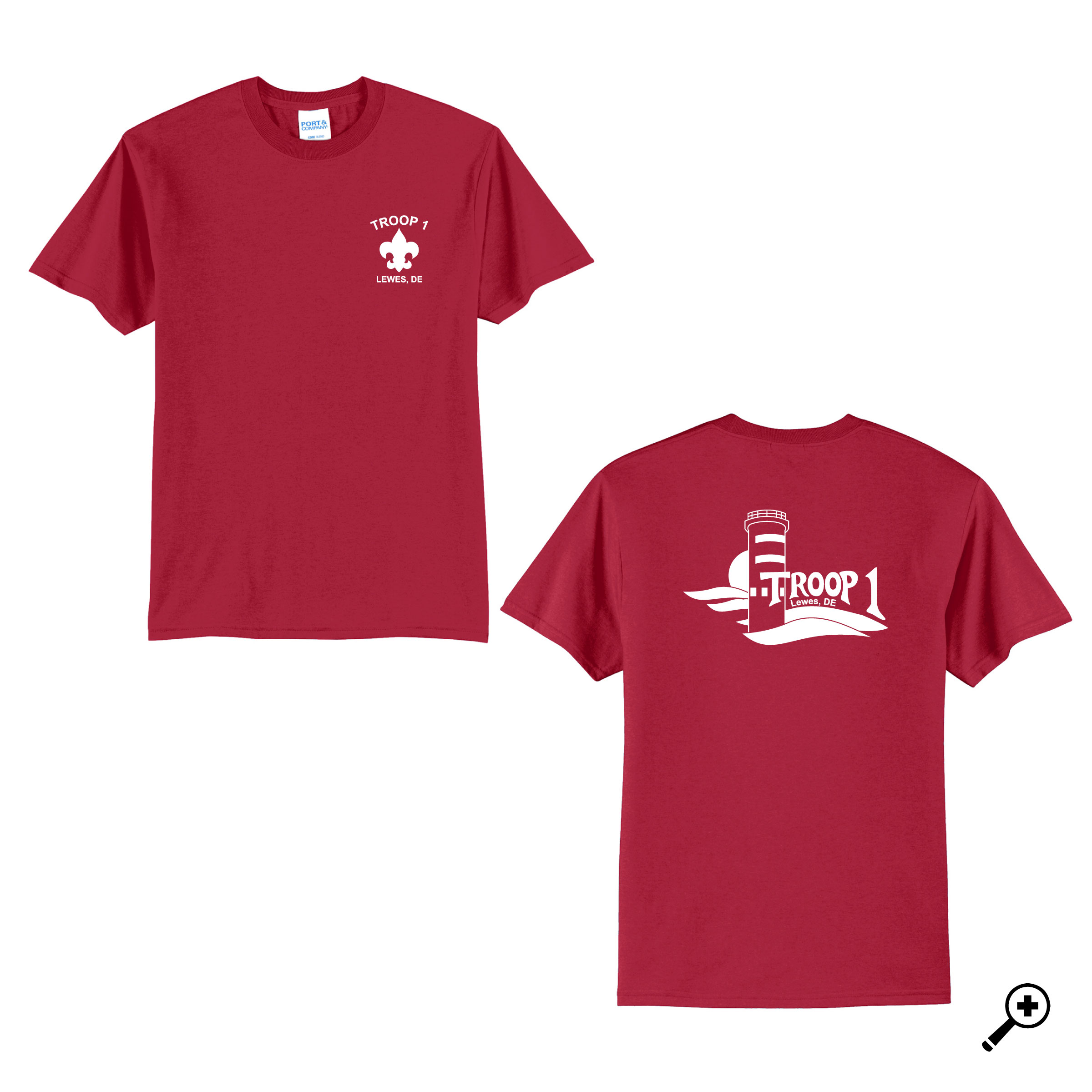 A- PC55 ADULT 50/50 Short Sleeve