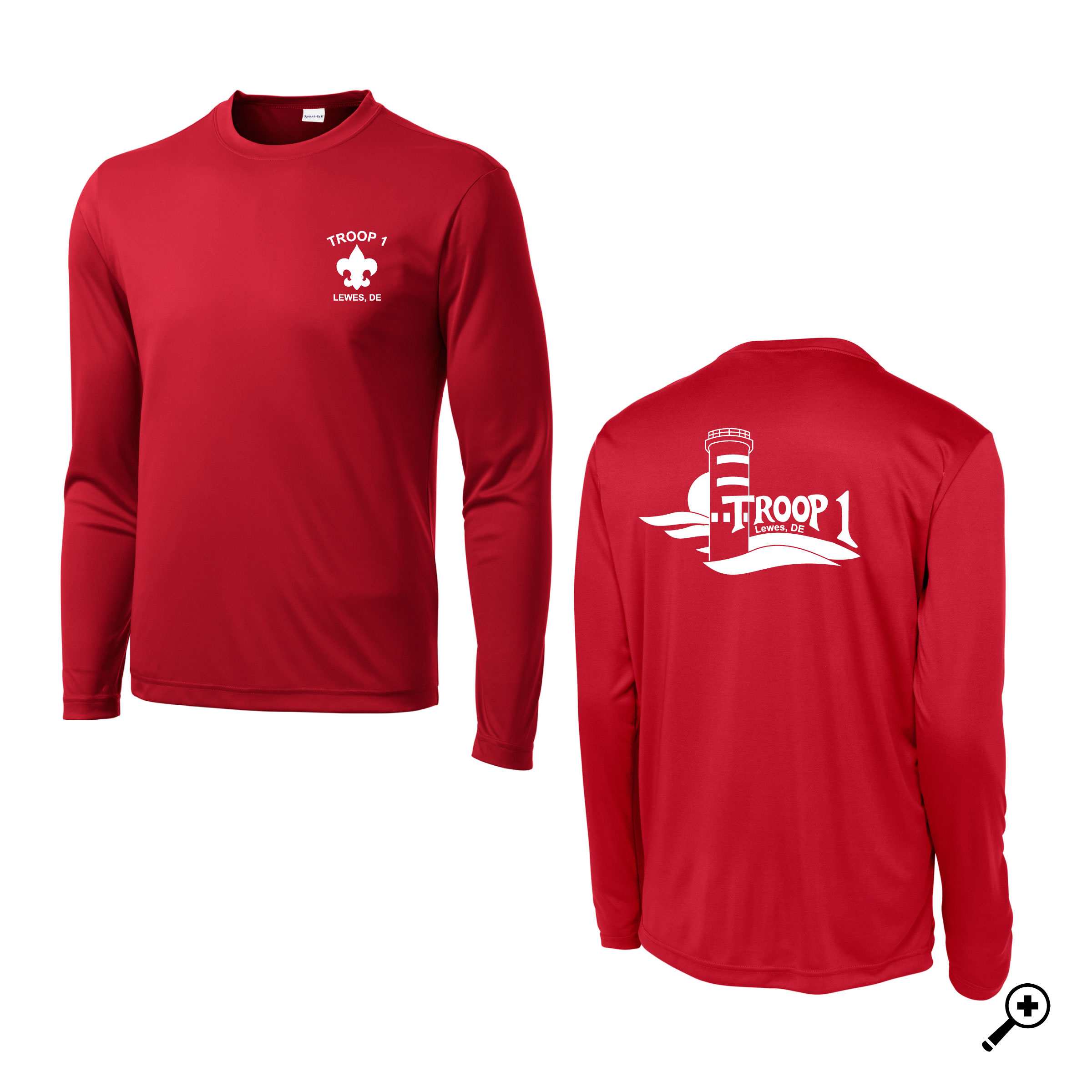 D- ST350LS ADULT Sport Tek Competiton Tee