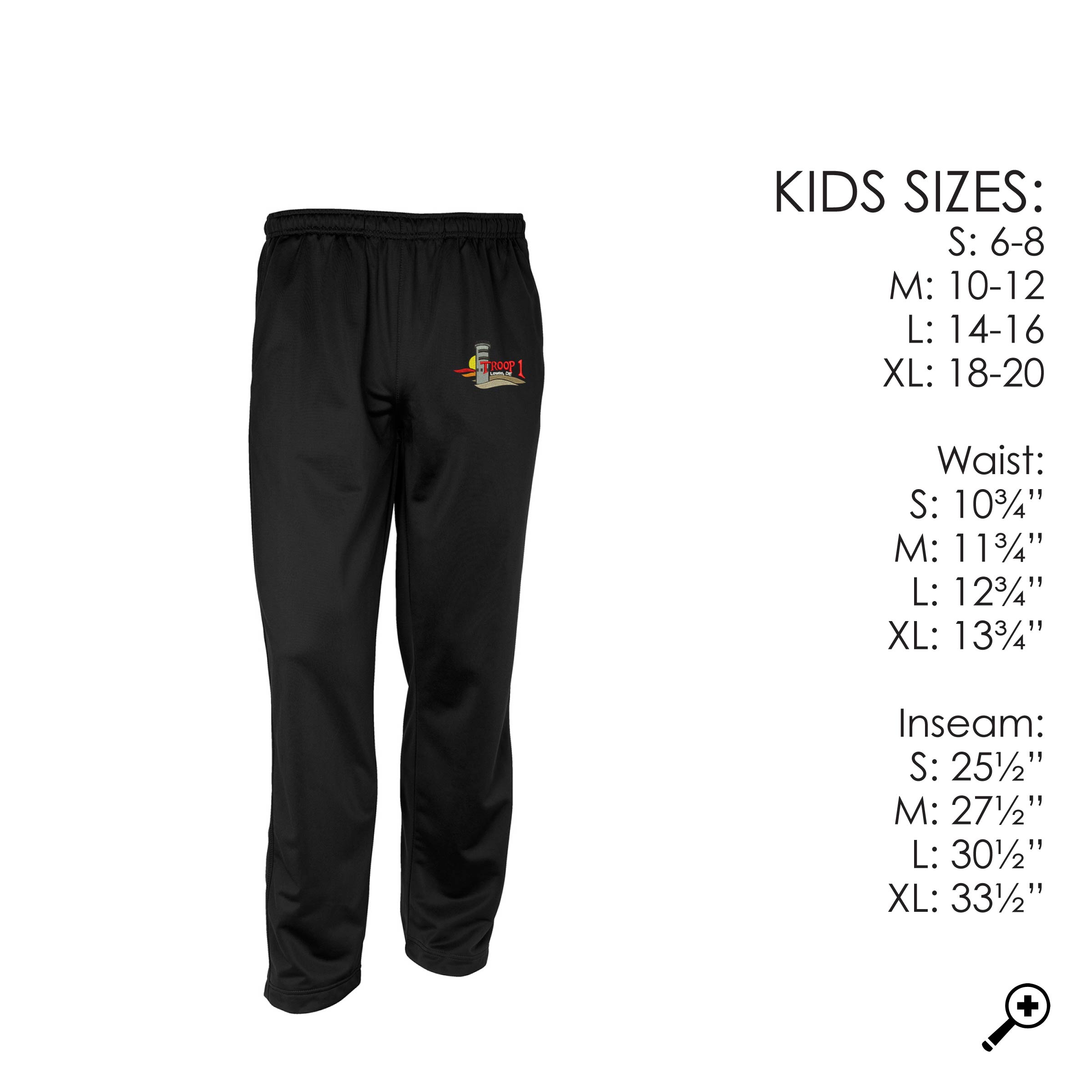W- YPST91 YOUTH Tricot Track Pant