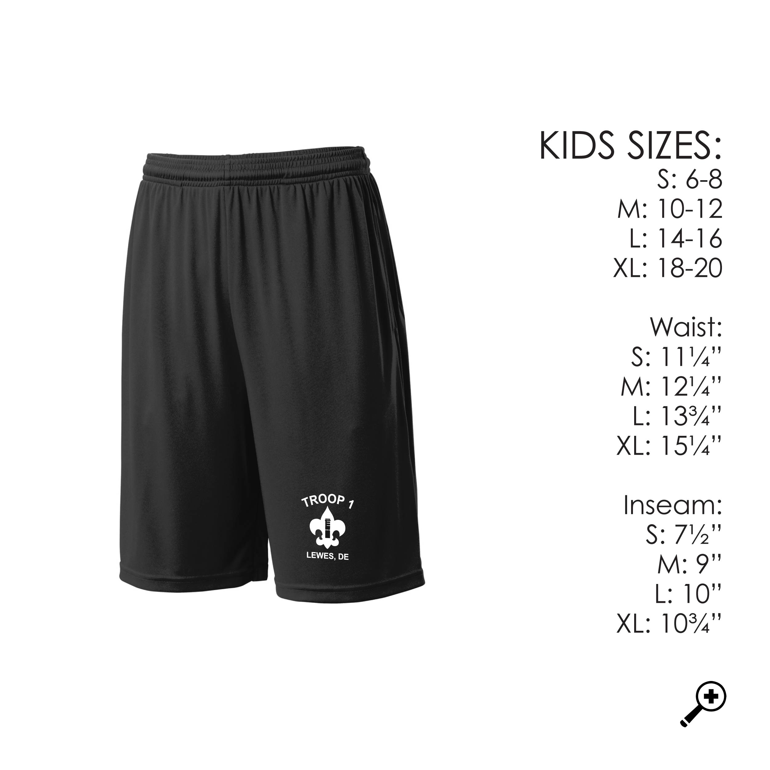 X- YST355P Youth Performance Shorts