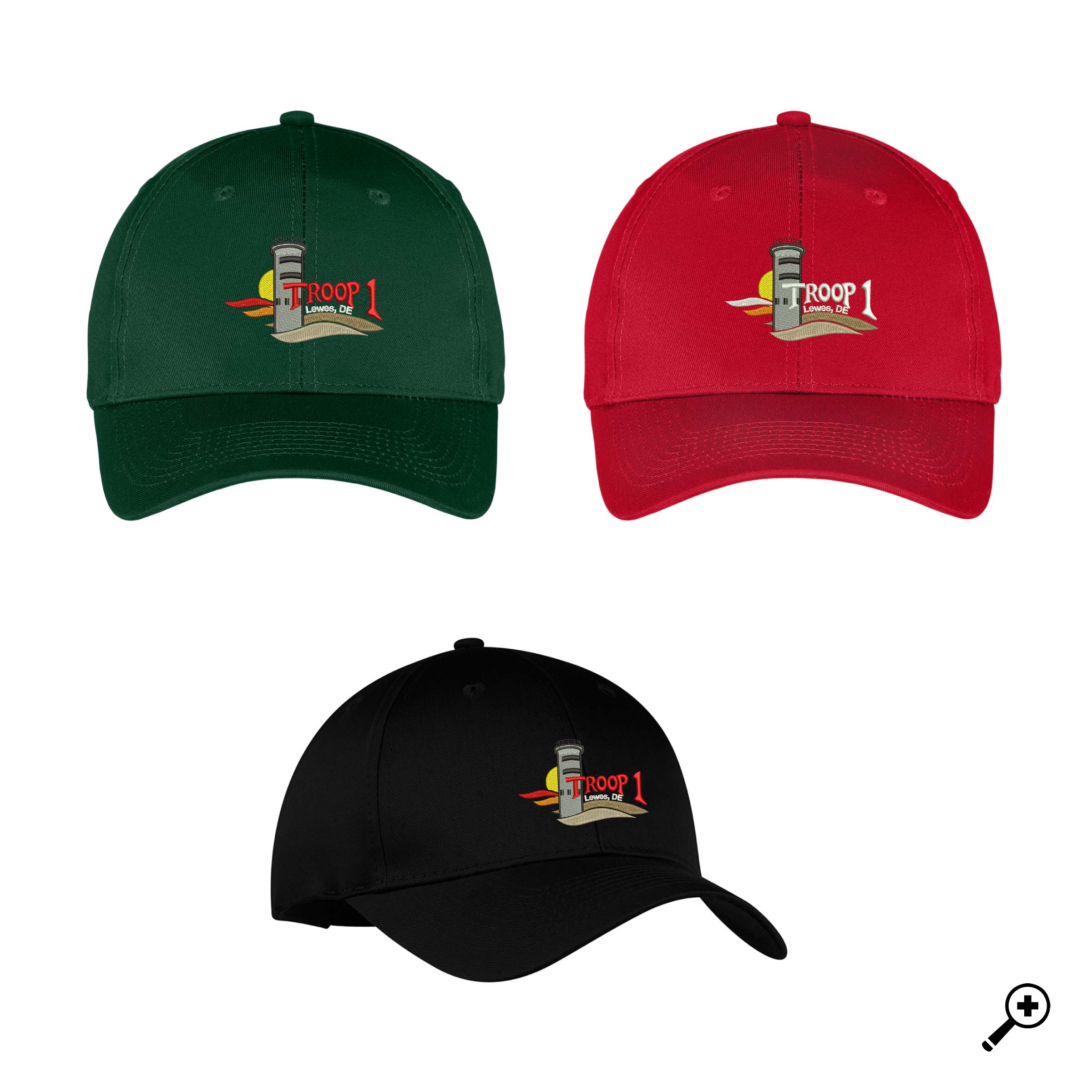 ZE- CP80 ADULT 6-Panel Twill Cap