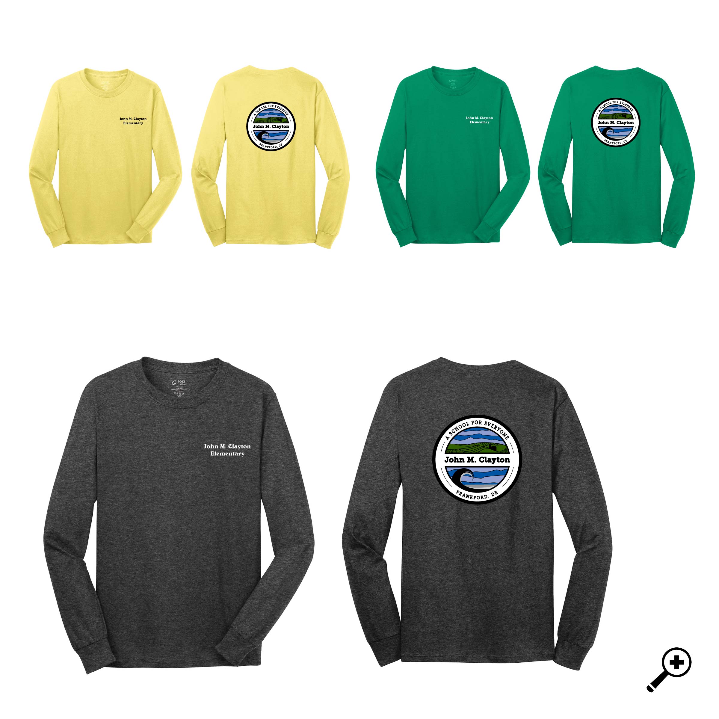 B- PC54LS ADULT Long Sleeve Tee