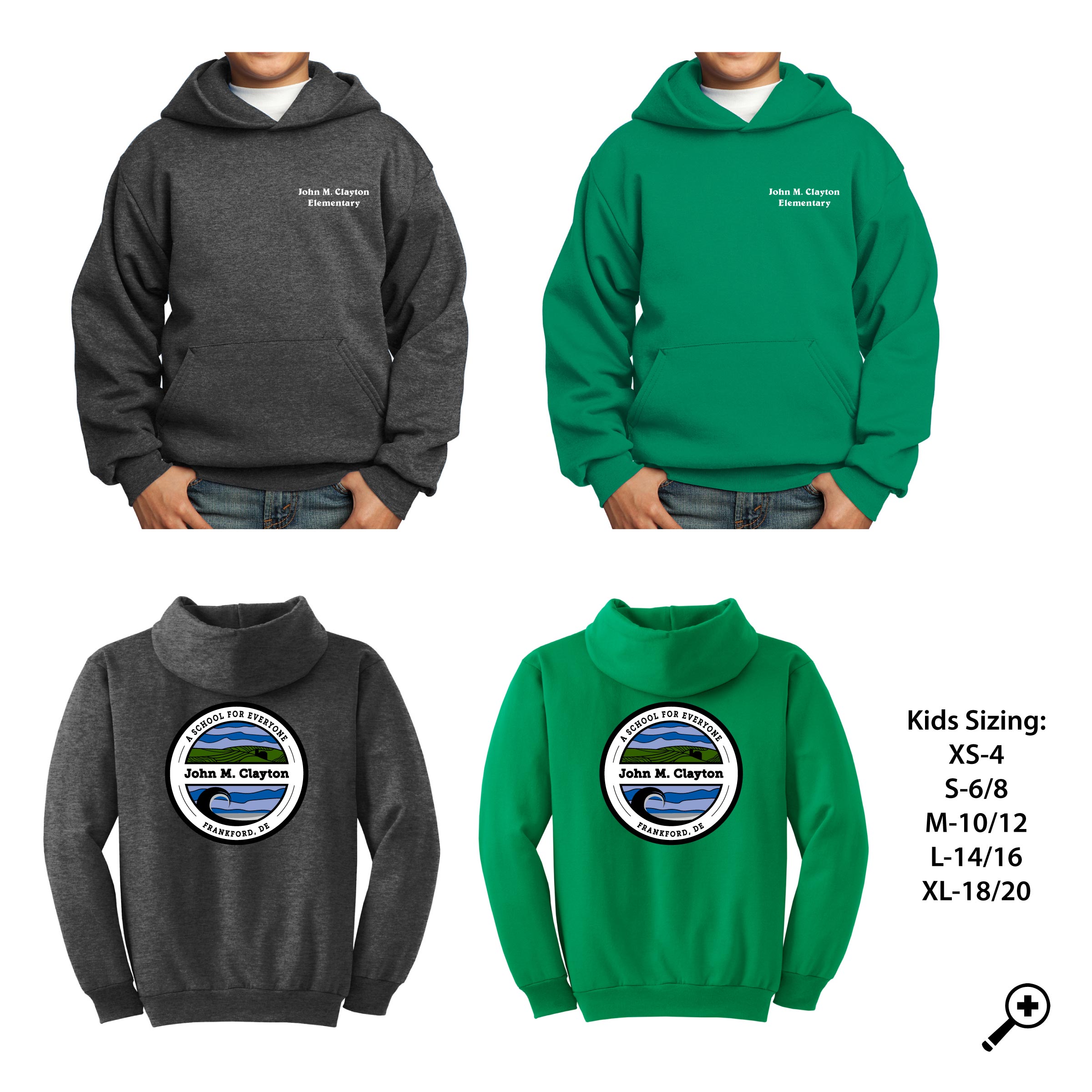 K- PC90YH YOUTH Hooded Sweatshirt