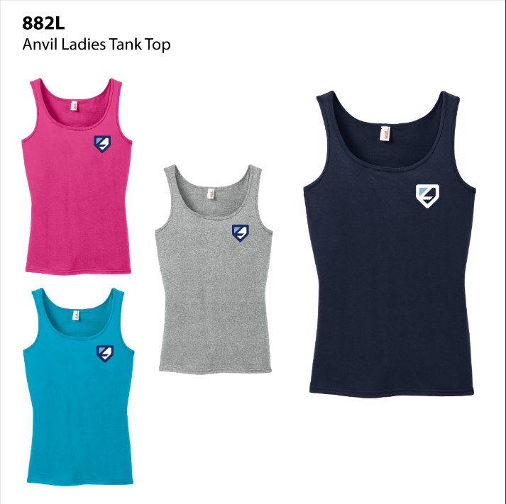 L- 882L LADIES Anvil Tank Top