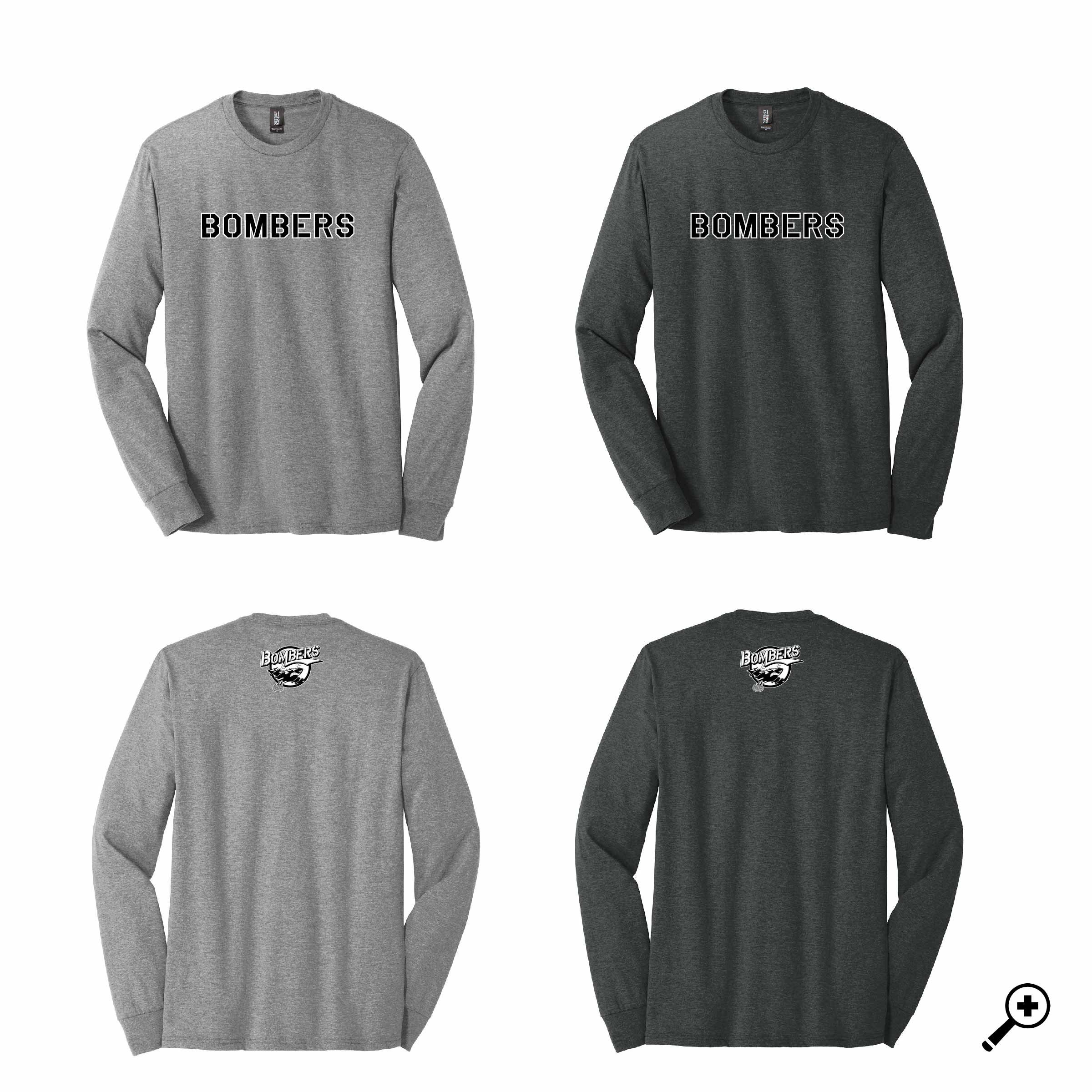 B- DM132 MENS District Made Long Sleeve Tee