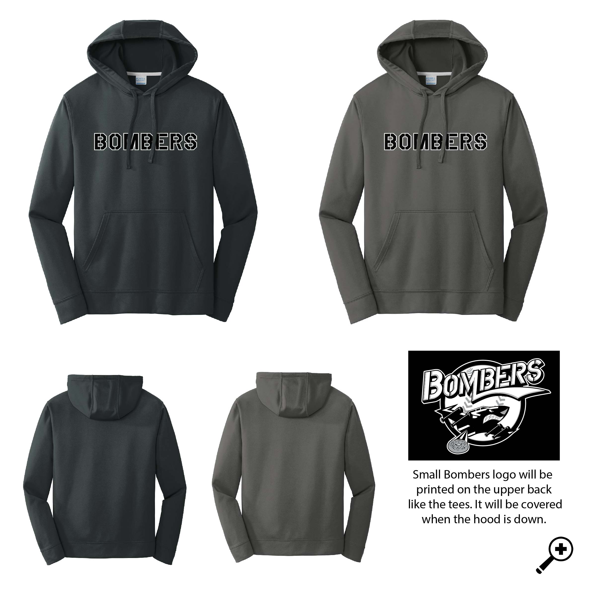E- PC590H MENS Port & Company Hooded Sweathshirt
