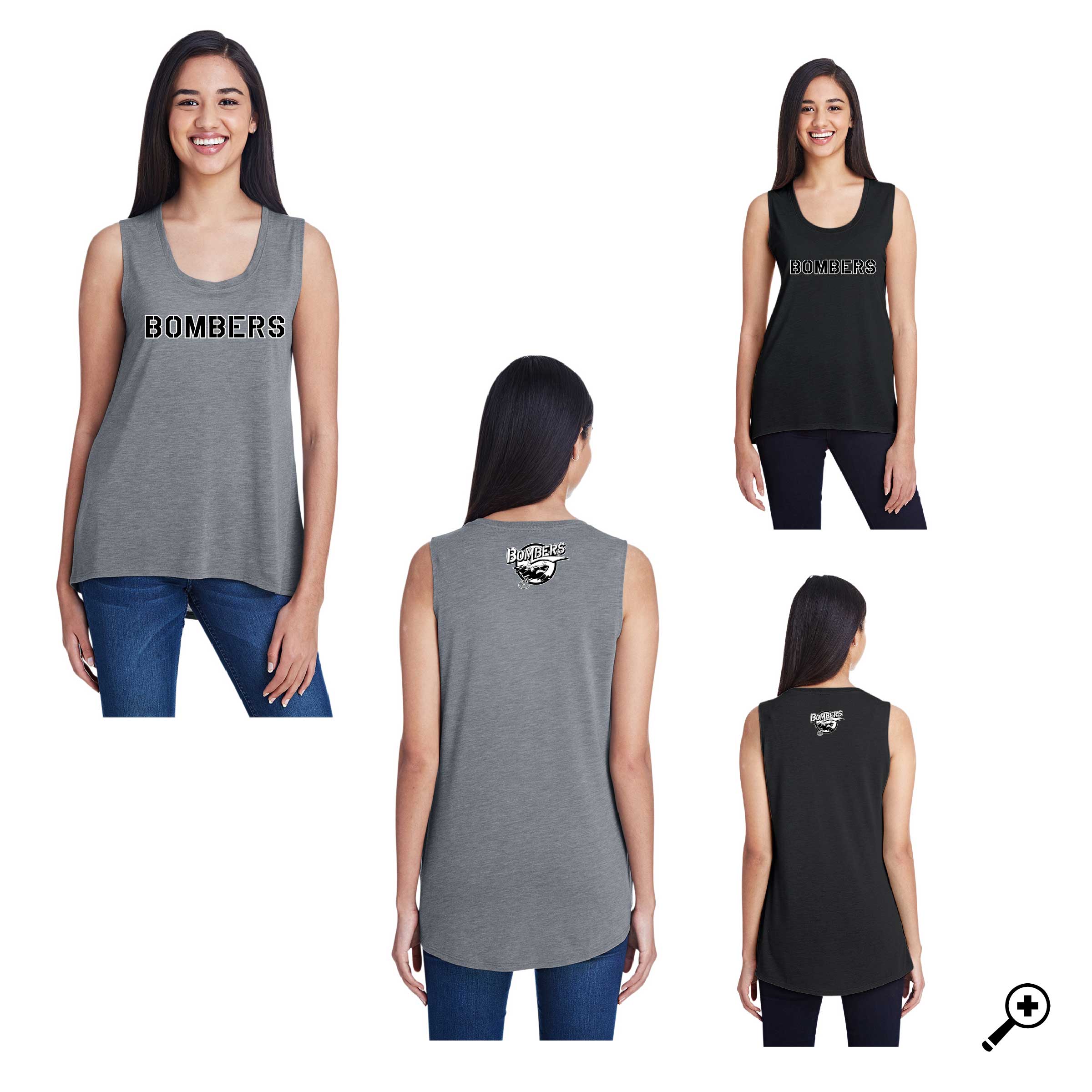 J- 37PVL LADIES Anvil Freedom Sleeveless T-Shirt