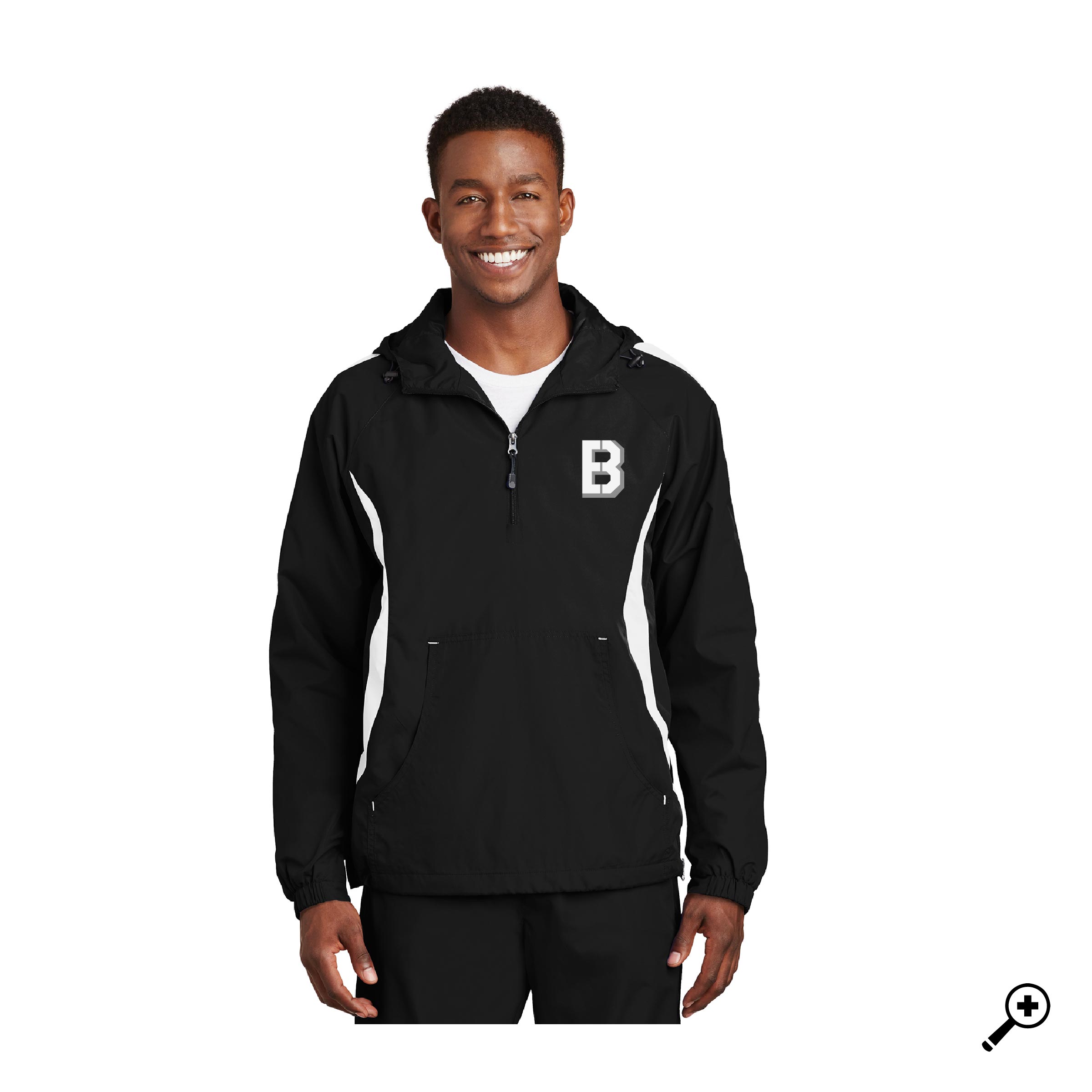 Y- JST63 Sport-Tek 1/2 Zip Colorblock Raglan Anorak