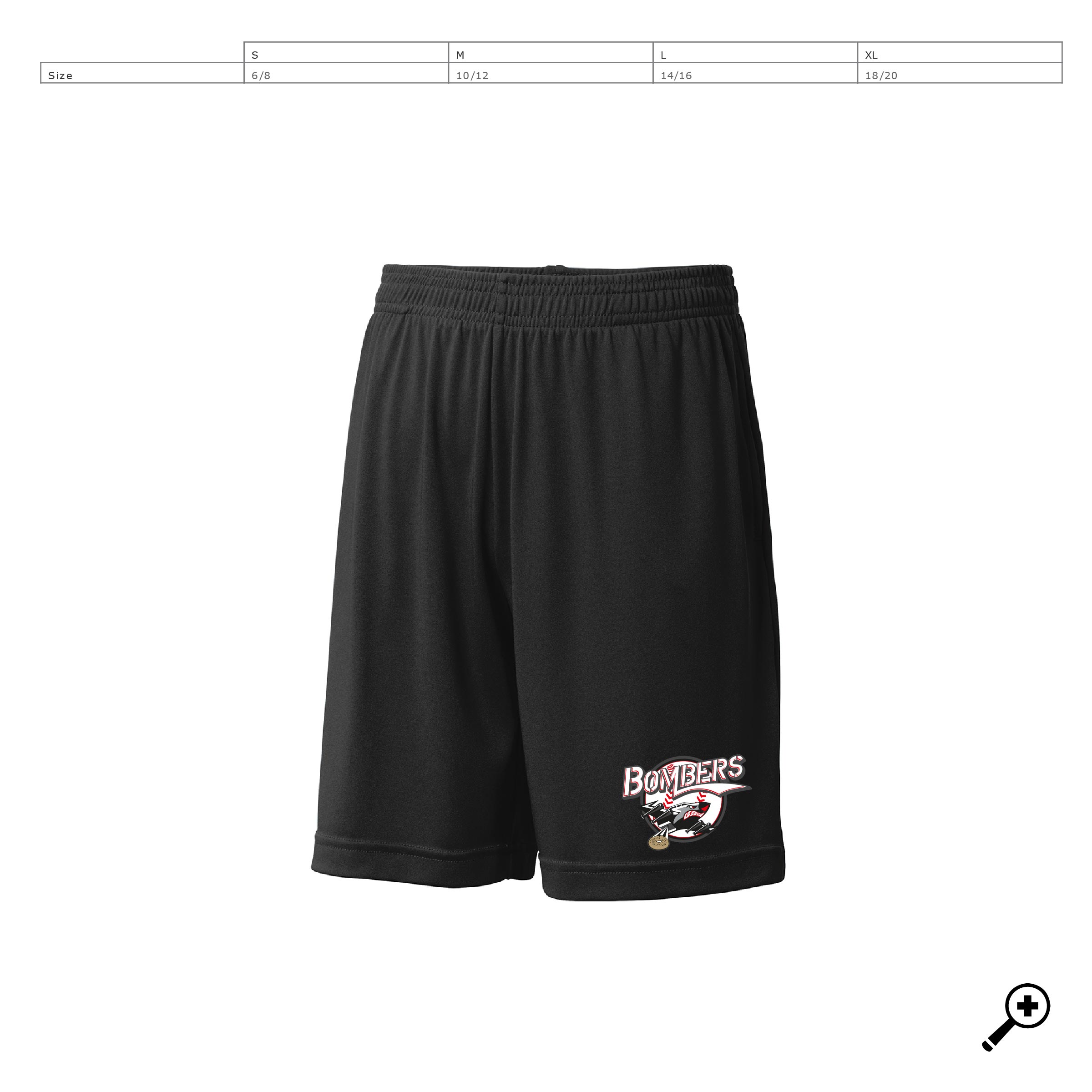 ZI- YST355P YOUTH Sport Tek Pocketed Short