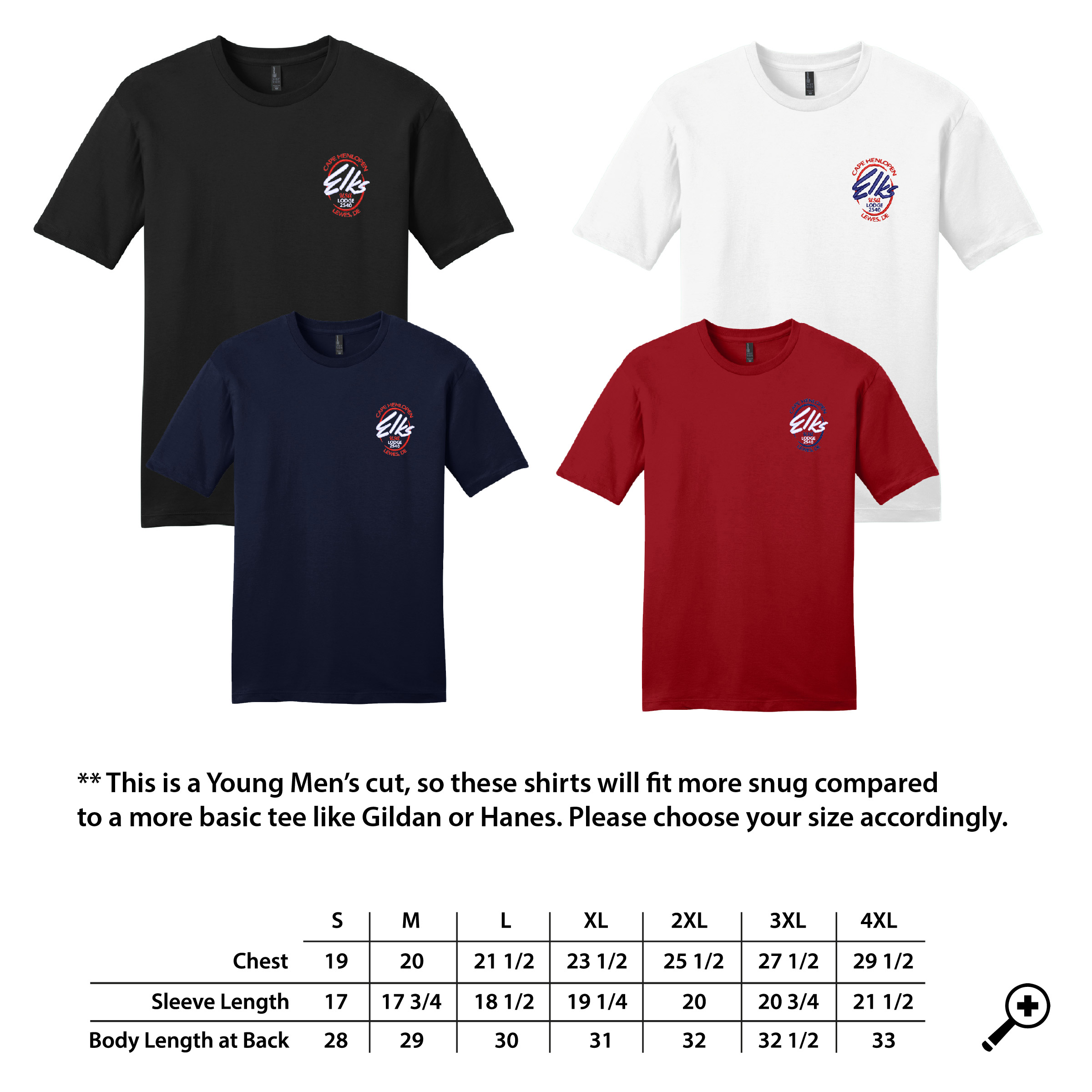 A- DT6000 District Cotton Short Sleeve Tee