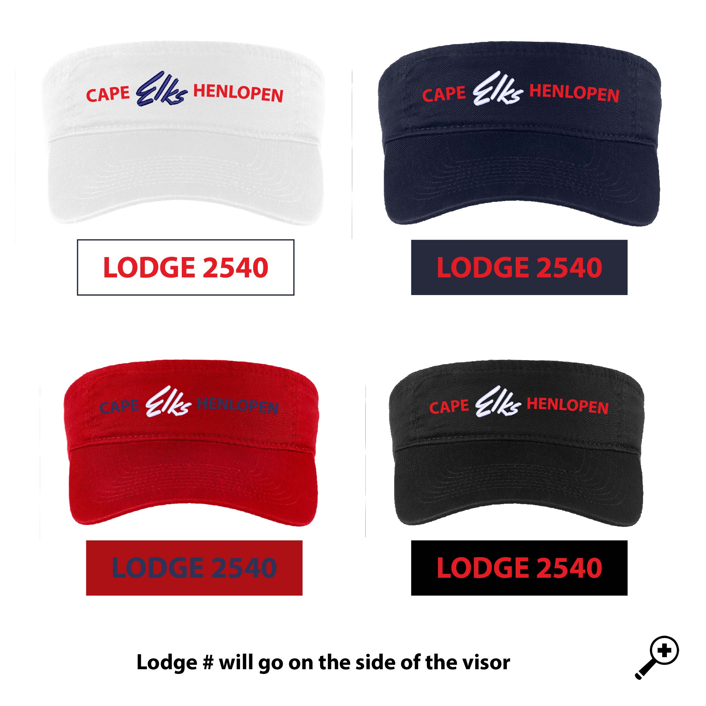 J- CP45 Port & Company Visor